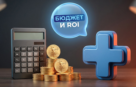Обложка статьи: Реклама медицинской клиники в 2026 году:  каналы, бюджеты  и реальный ROI